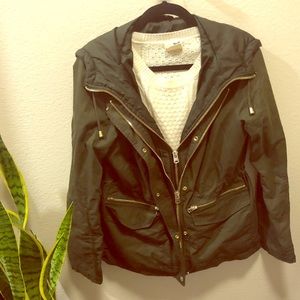 TopShop Olive Utility Jacket
